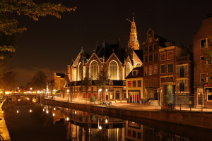 Oude Kerk Amsterdam Nacht amsterdambynight